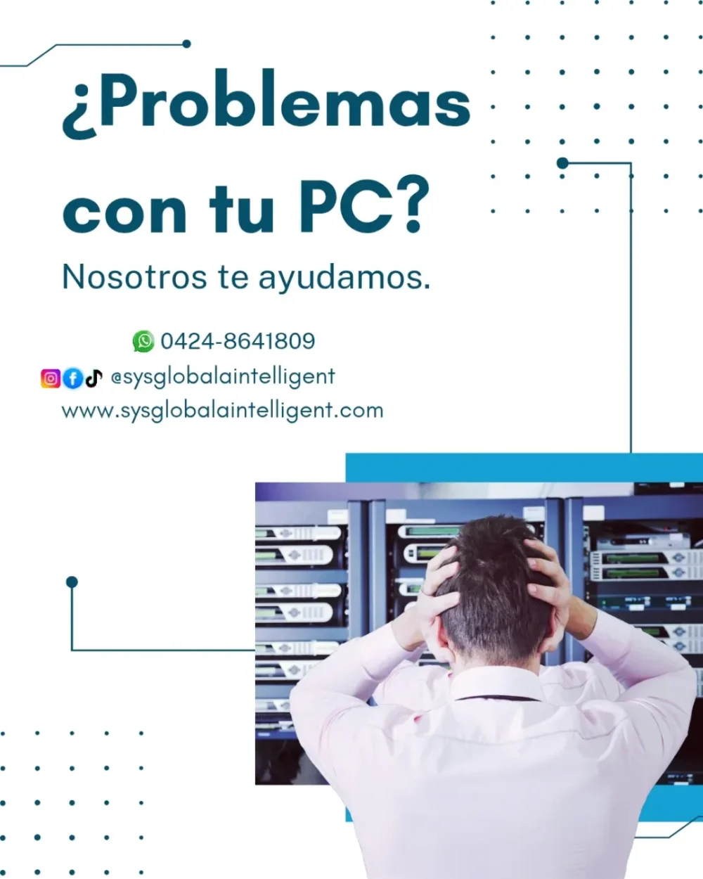 ¿Problemas con tu PC? Nosotros Te Ayudamos