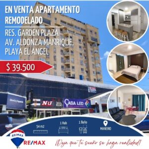 En Venta Apartamento Remodelado en Res. Garden Plaza - Isla de Margarita