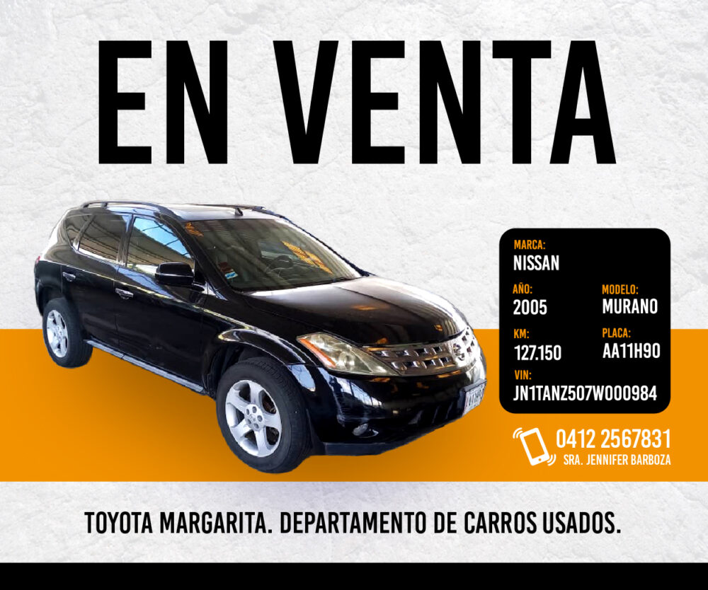 Vendo Nissan Murano 2005